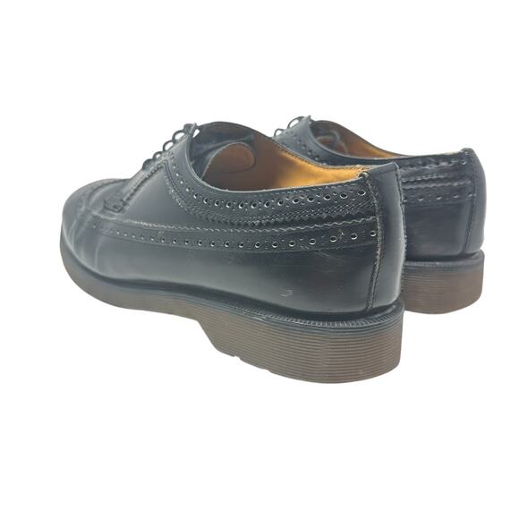 Dr. Martens Brogue Oxford Lace Up Shoes Made In England Leather‎ Black Size 10 main image 8